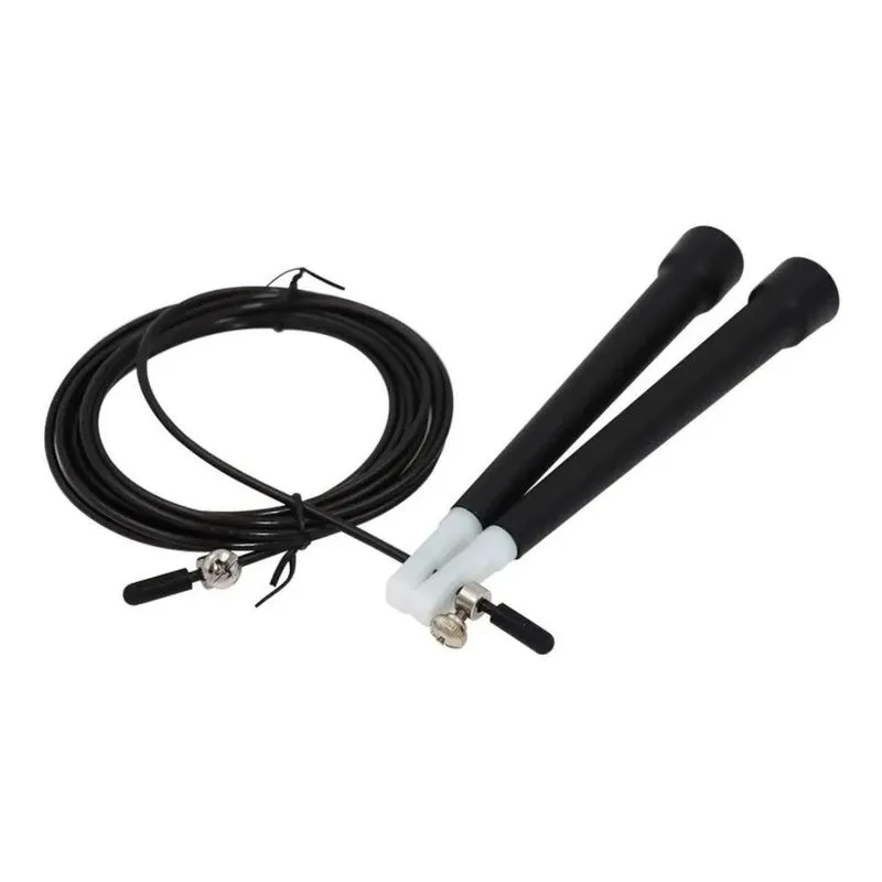 10x Corda De Pular Com Cabo Aço Rolamento Speed Rope 3m