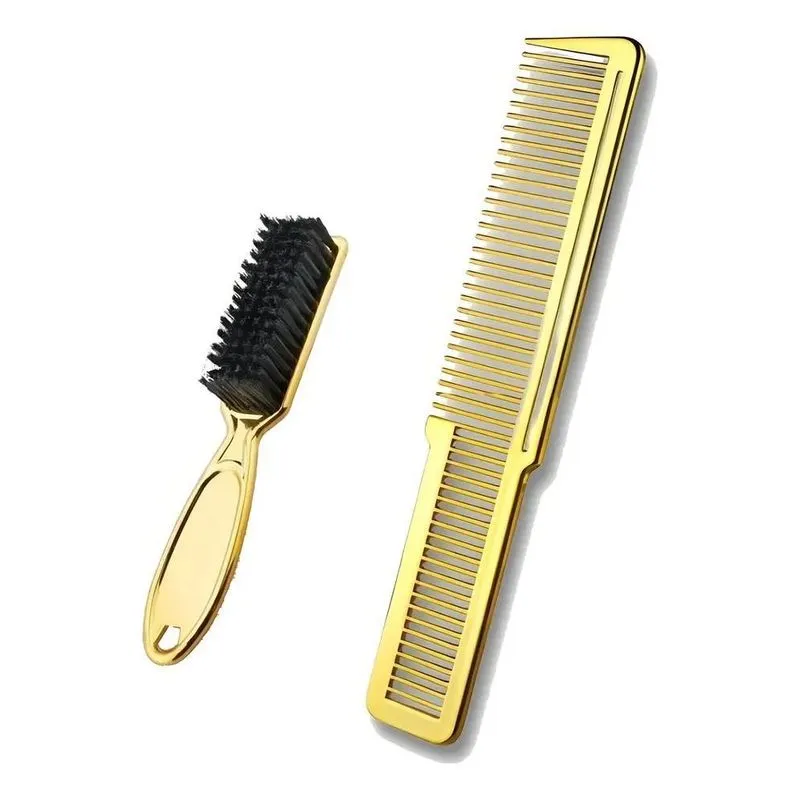 3x Pente De Corte Profissional Clipper E Escovinha De Disfar