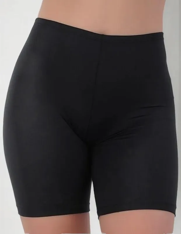 Short Anágua Segunda Pele Longo Poliamida Microfibra Branco