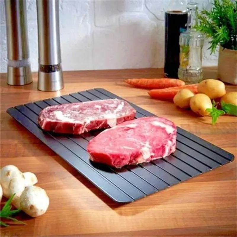 3x Tábua Magica Para Descongelar Carne E Fruta