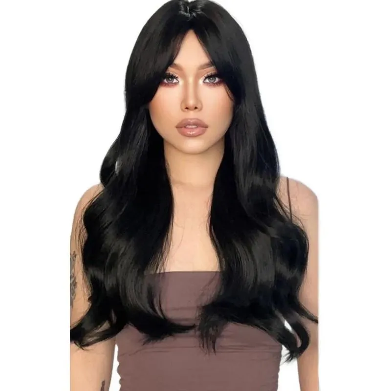 2x Peruca Ruiva Cabelo Longo Liso Idêntico Humano Orgânico