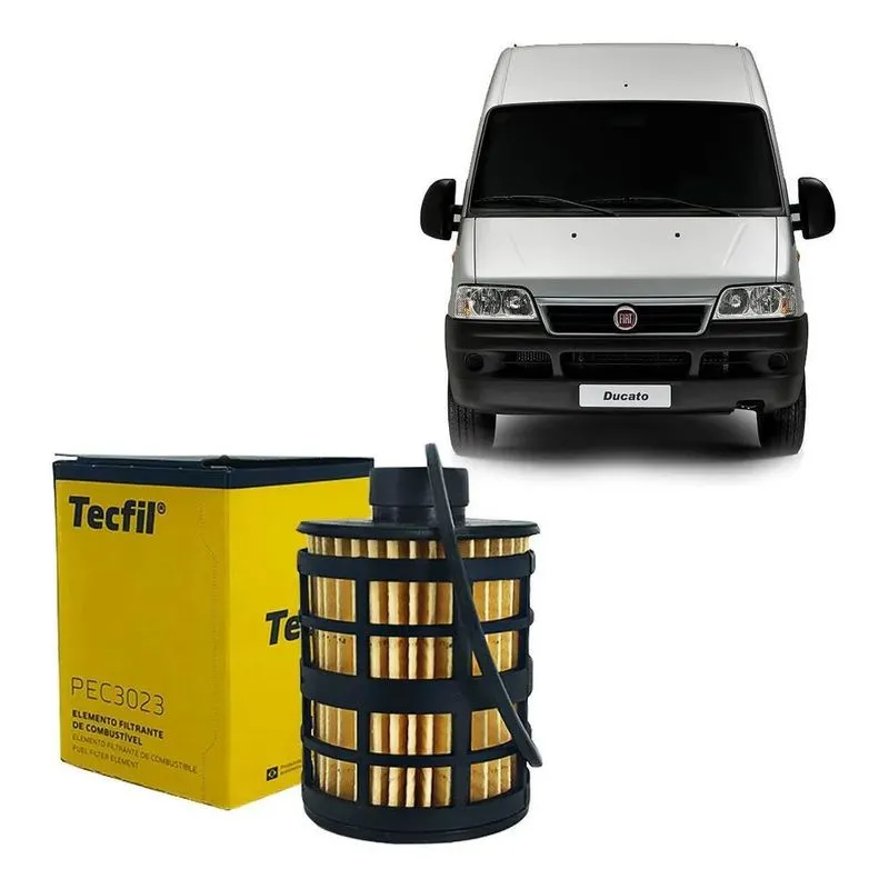 2x Filtro Combustível Diesel Ducato 2.8 Jtd 2.3 Multijet Tec
