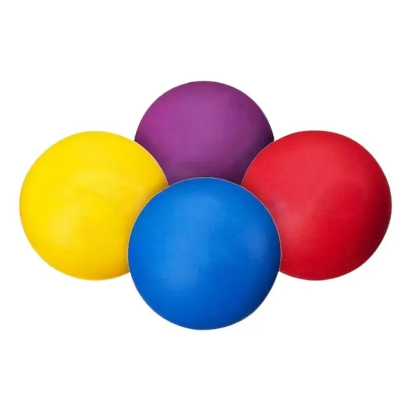 5x Kit 12 Bolas Exercitadora Fisioterapia Bolinha De Mão Lis