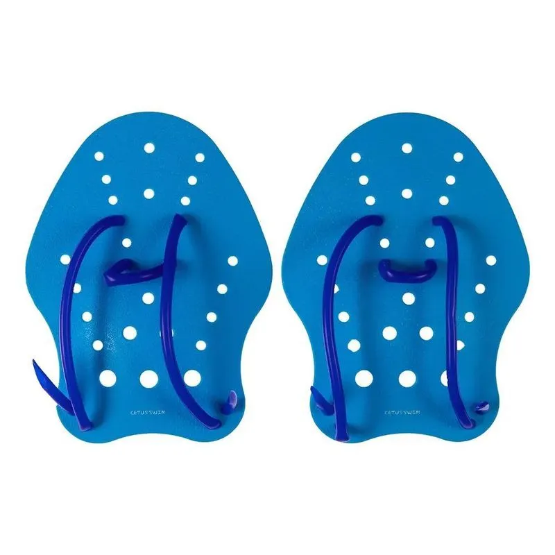 Palmar Natação Power Padle Nadadeira Treino - Cetus N Azul