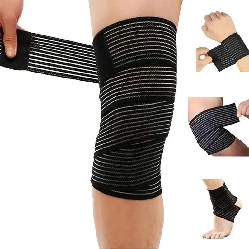 10x Par Faixa Elastica Joelho Para Exercicios Fisico Agacha