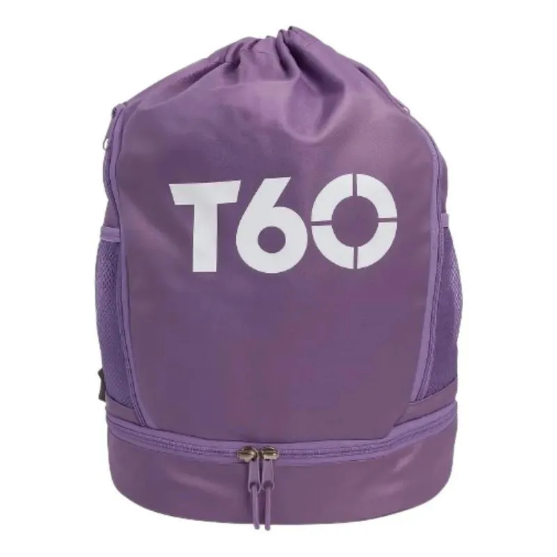 Mochila Sacola Esportiva Bag Academia Viagem Alça Refor Lilá