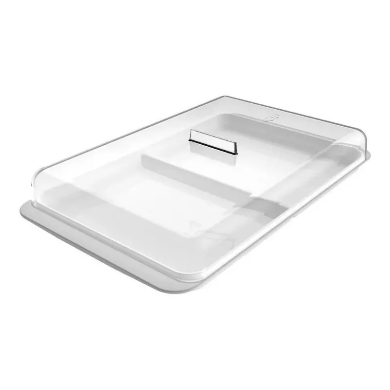 10x Pote Porta Frios E Queijo Fatiado Duplo Com Tampa Cor B