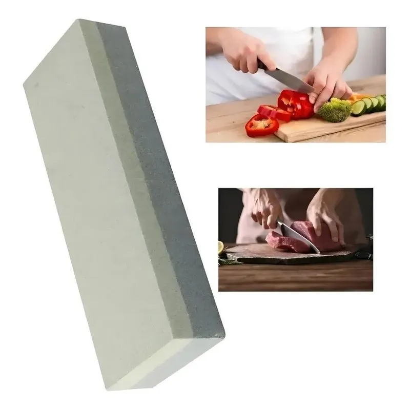 Pedra Dupla Face Para Afiar E Amolar Facas 200mm 8 Pol
