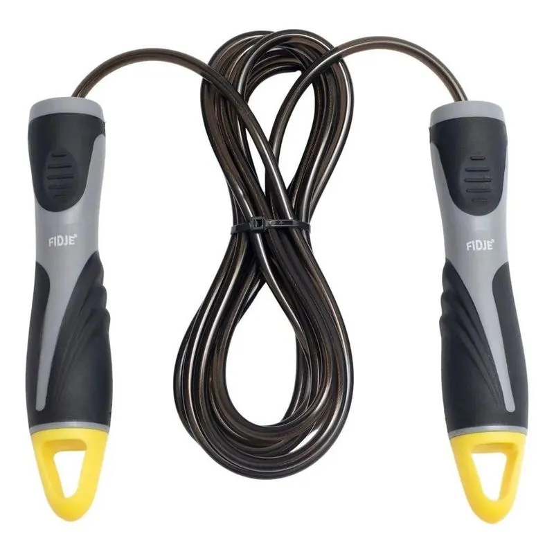 5x Corda De Pular Profissional Com Rolamento Premium E Ajust