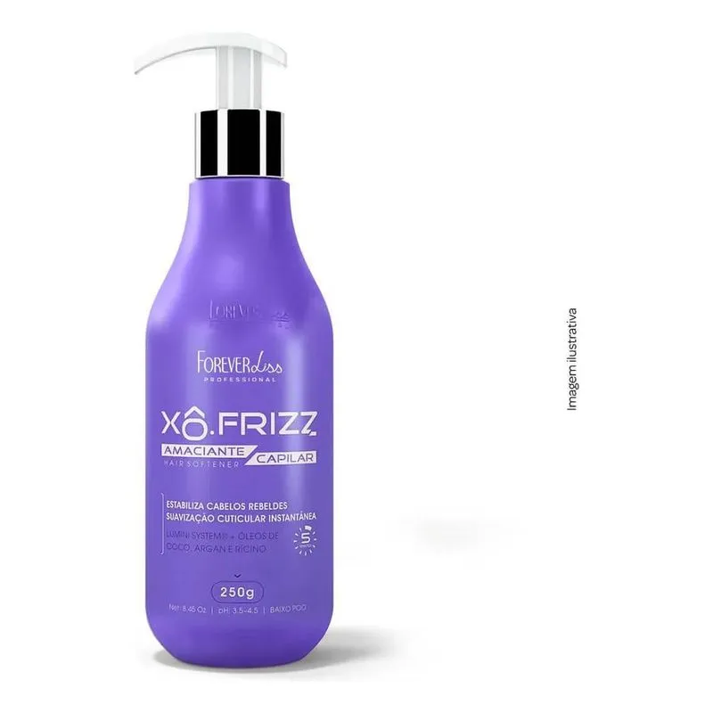 2x Forever Liss Xô Frizz Amaciante Capilar 250g