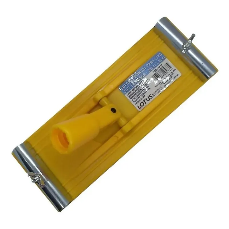 10x Suporte Manual Folha Lixa Parede Para Extensor 23cm X 8