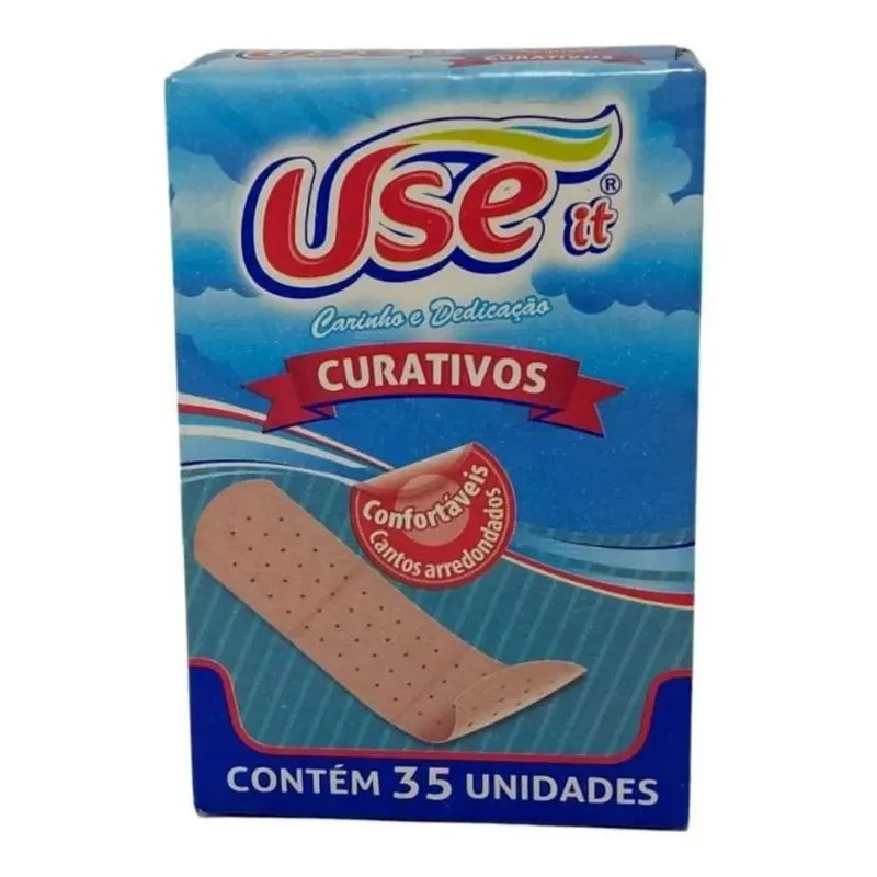 Curativo Use It Tipo Band-aid - Cx Com 35 Unidades