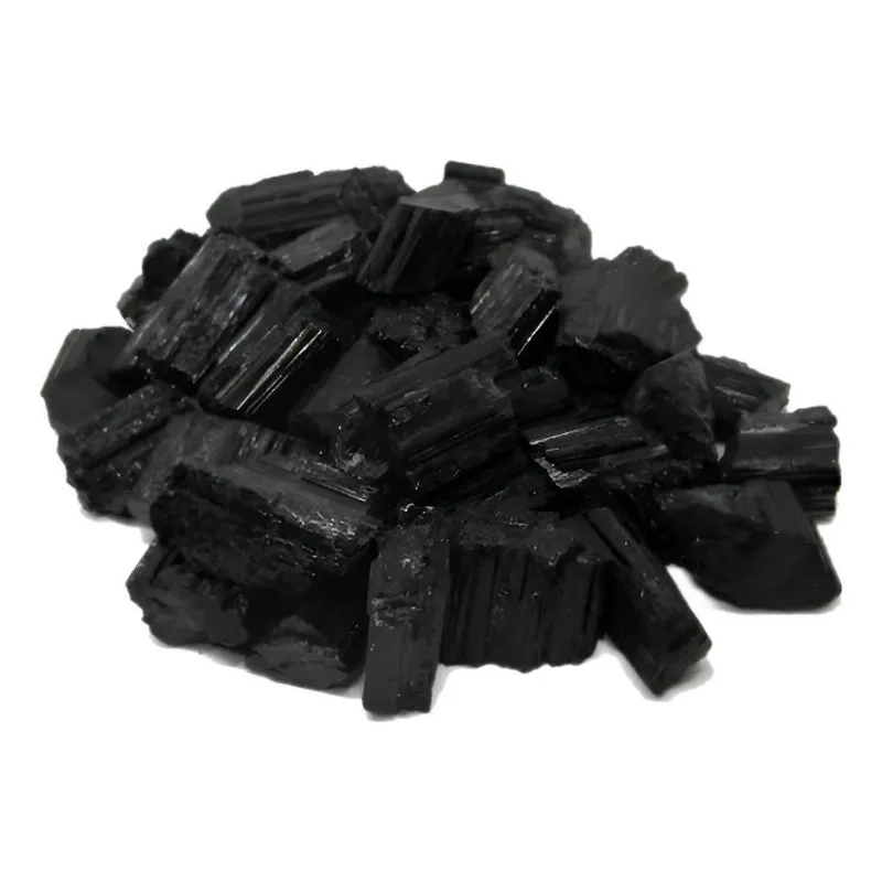 250g De Turmalina Negra Natural Bruta