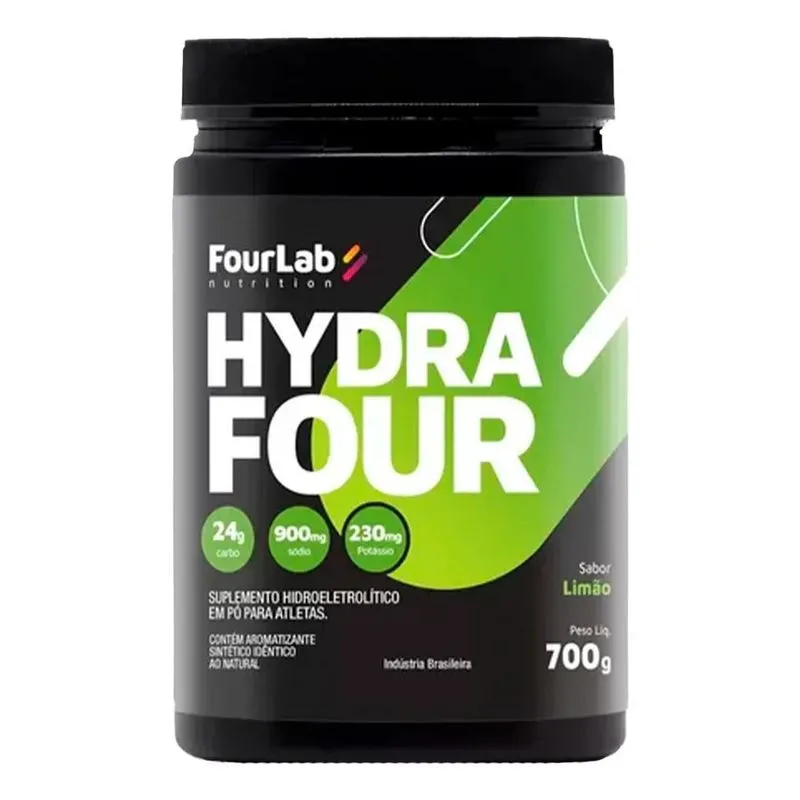 5x Hydrafour Sabor Limao Repositor De Minerais Da Fourlab Po