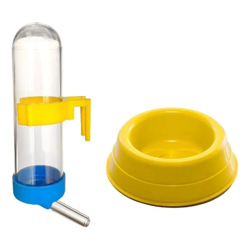10x Bebedouro E Comedouro Para Hamster, Porquinho Da India