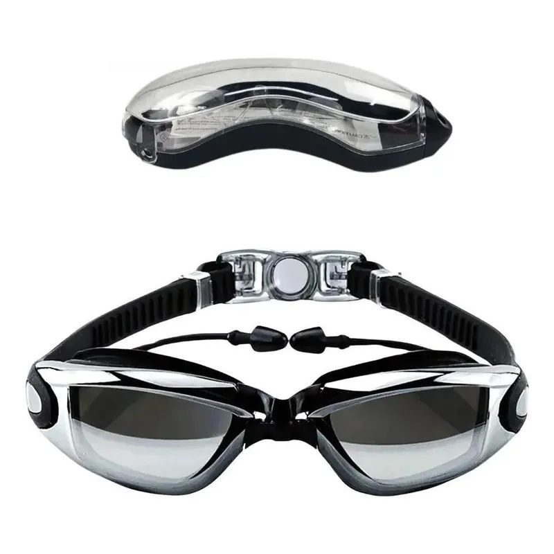 3x Kit Óculos Natação Mergulho Piscina Com Estojo Hero Band