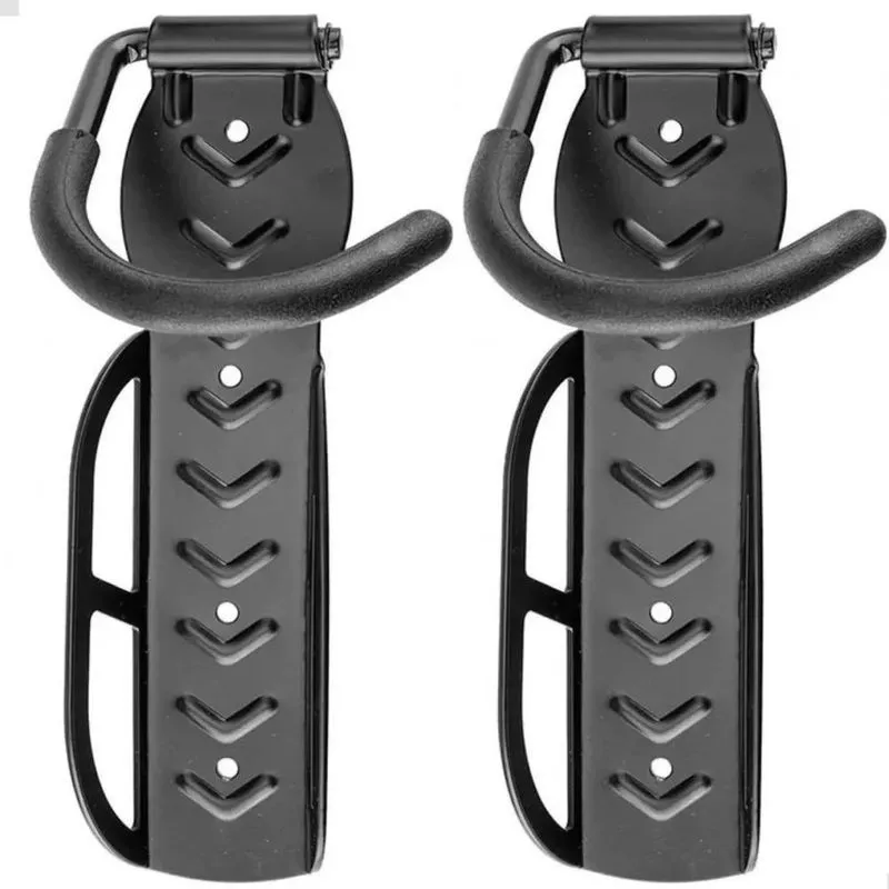 2x Suporte Bicicleta Parede Pendurar Vertical Com Gancho