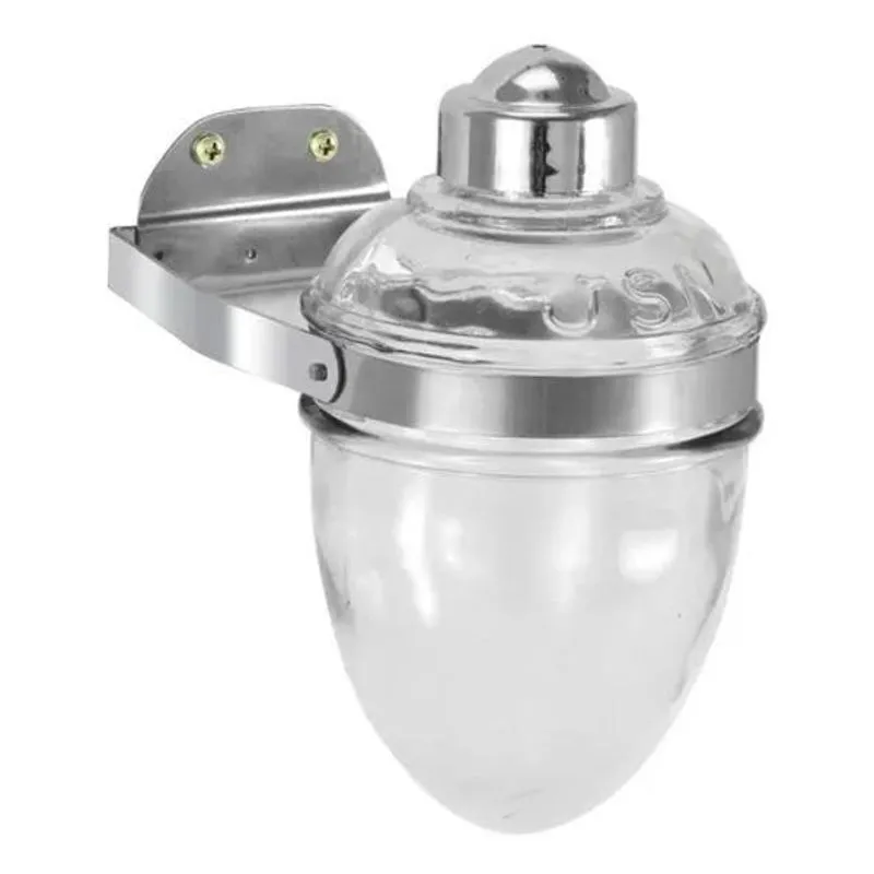 2x Porta Sabonete Liquido Plástico De Suporte Parede Inox 50