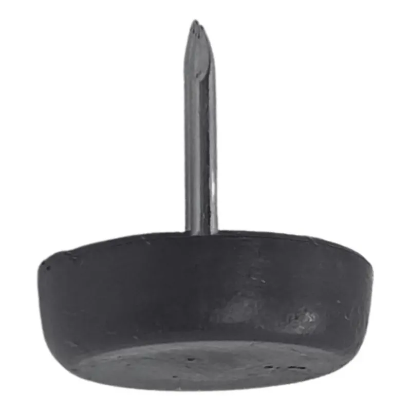 2x Sapata Prego 18mm Pé Para Cadeira Mesa Móveis - 100 Unida