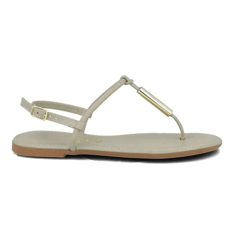 Sandália M Shuz Casual Feminina Erva Mate 39