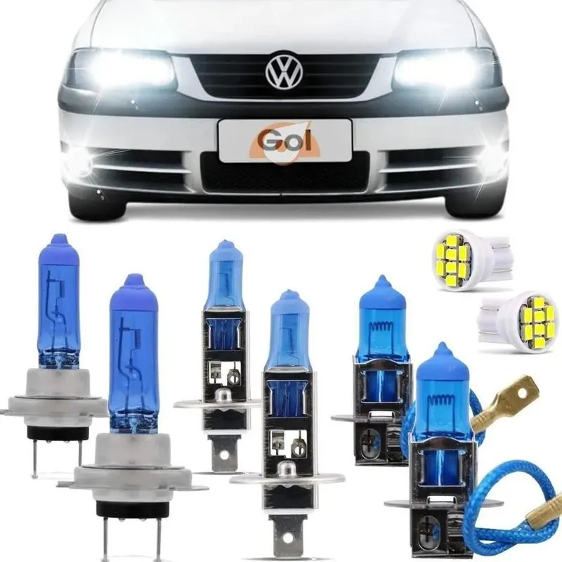 5x Kit Lâmpadas Gol Parati Saveiro G3