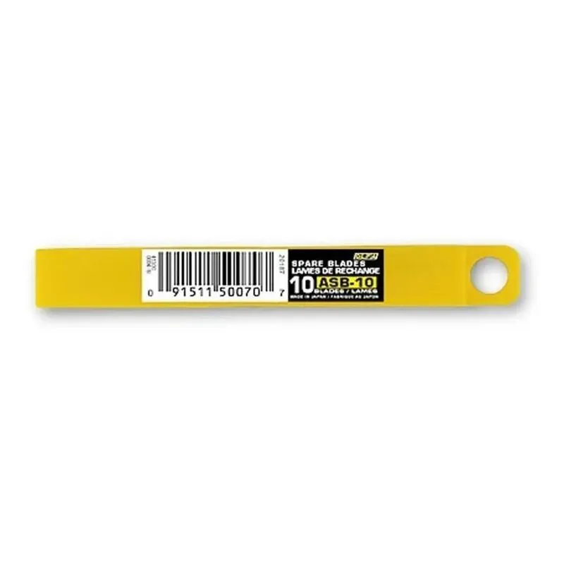3x Lâmina 9mm Profissional Olfa Asb-10