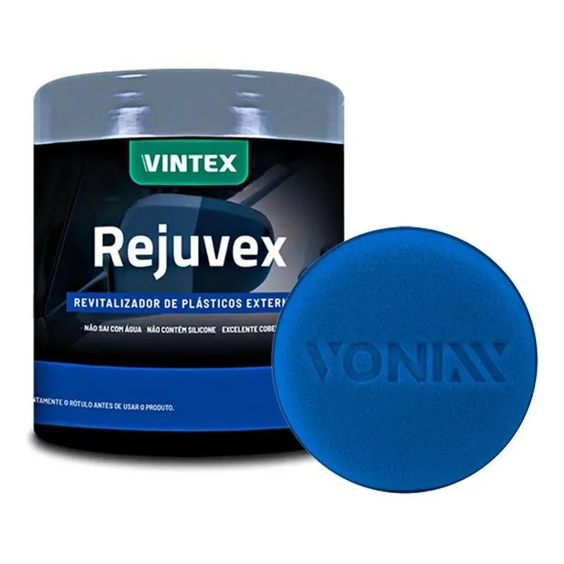 10x Revitalizador De Plasticos Rejuvex 400g Vonixx + Aplica