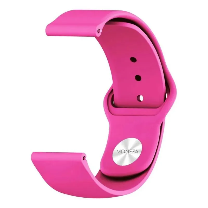 Pulseira Silicone Para Amazfit Bip 3 Bip 3 Pro Pulse Rosa-pi
