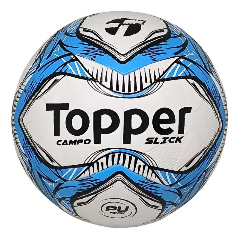 Bola Fut Campo Oficial Topper - Azul