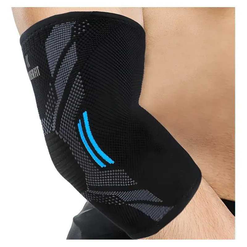 Cotoveleira De Compressão Esporte Academia Fitness Preto