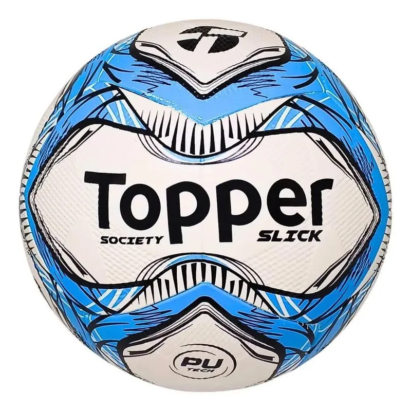 Bola Topper Society Branca E A Azul