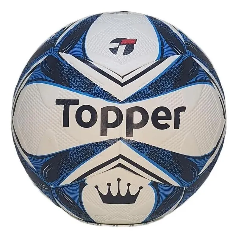 Bola Futebol Campo Ofici Azul-preto