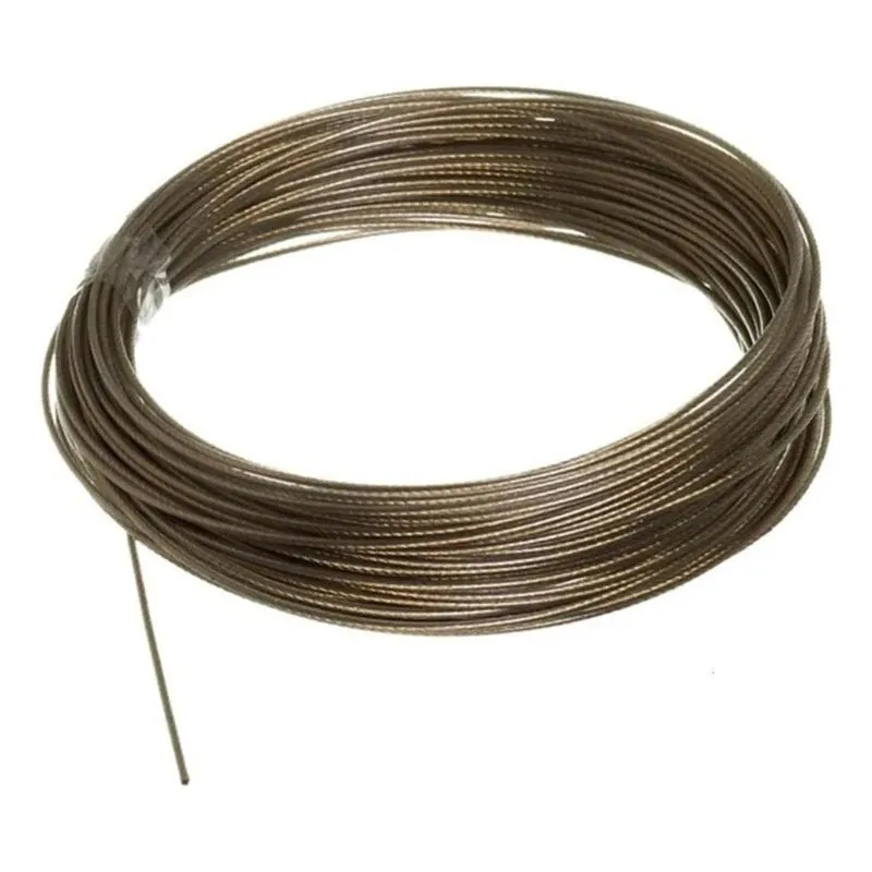 3x Corda Varal De Aço Revestido Em Pvc 20m Resistente Full