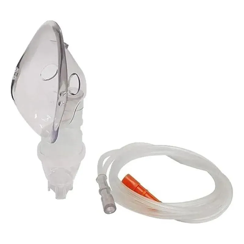 10x Kit Máscara Tubo De Ar Câmara Nebulização Pediátrico G-