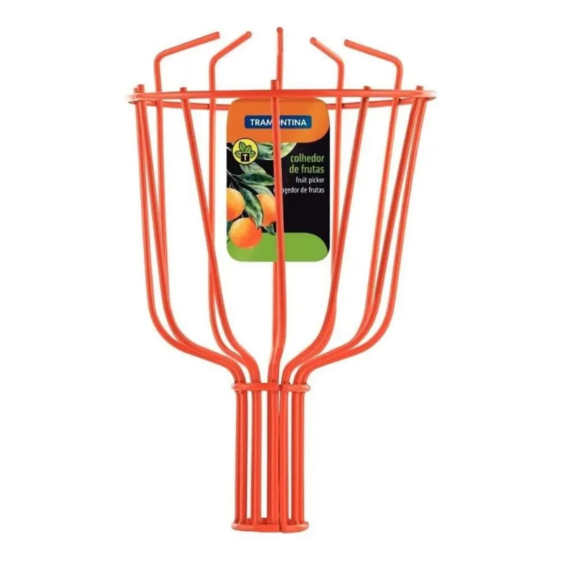 3x Colhedor Coletor De Frutas 77819/151 Tramontina