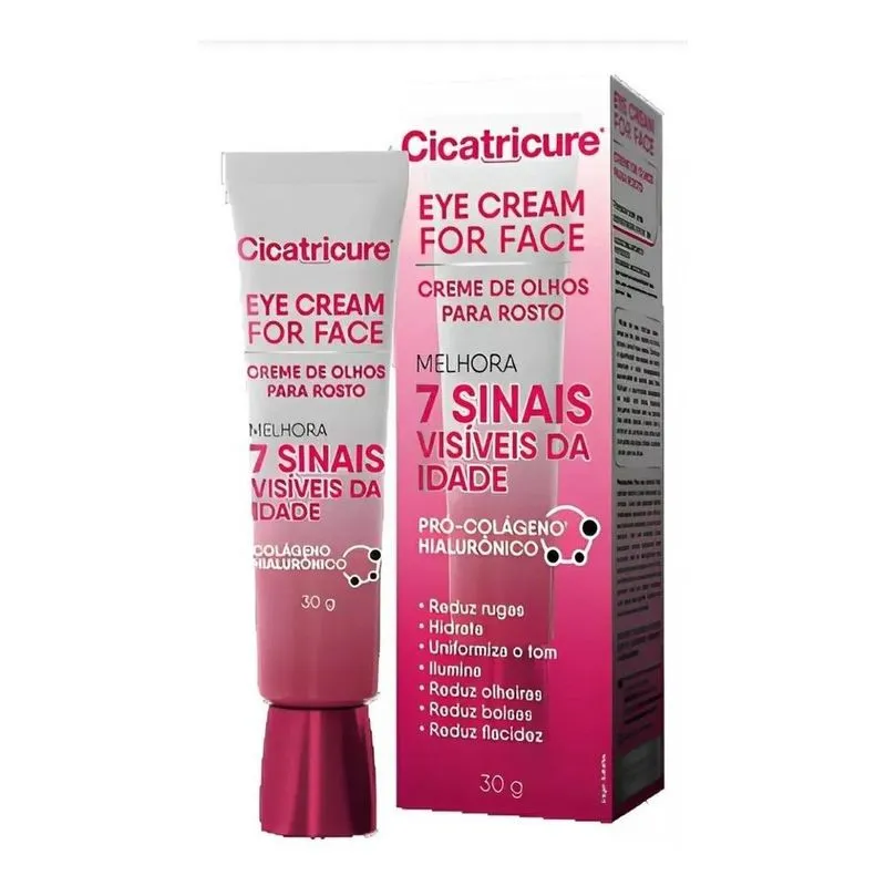 5x Cicatricure Eye Cream For Face Creme De Olhos Para Rosto
