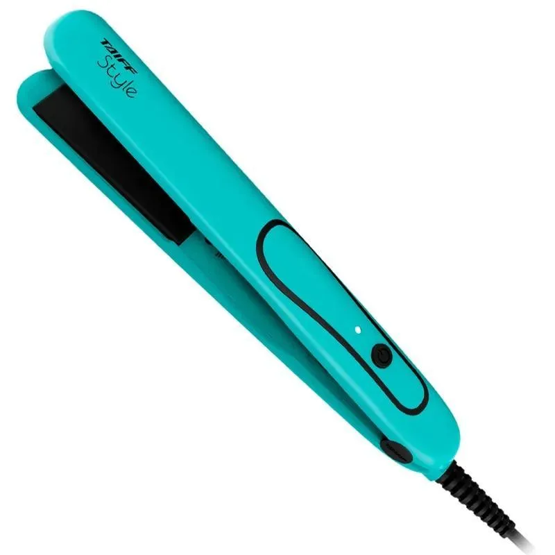10x Prancha De Cabelos Style 210c Azul Taiff Cor Azul-turq