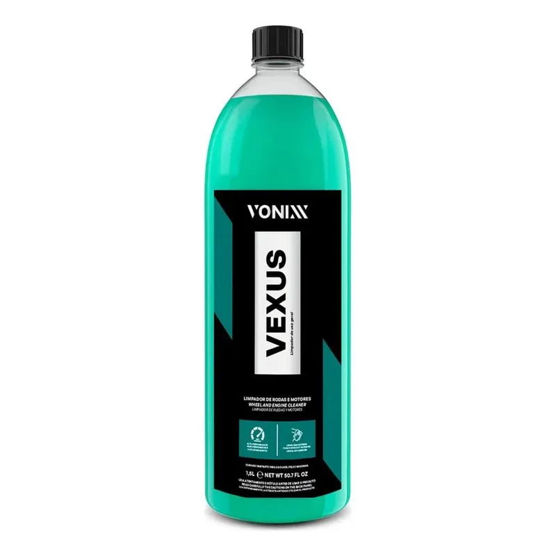 5x Vexus Vonixx 1,5l Limpador De Uso Geral Limpa Rodas E Mot