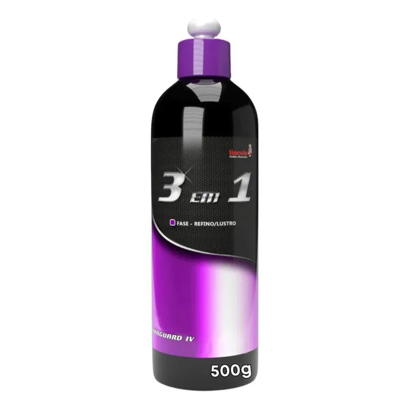 2x Composto Vanguard Iv Polidor 3 Em 1 Lincoln 500g