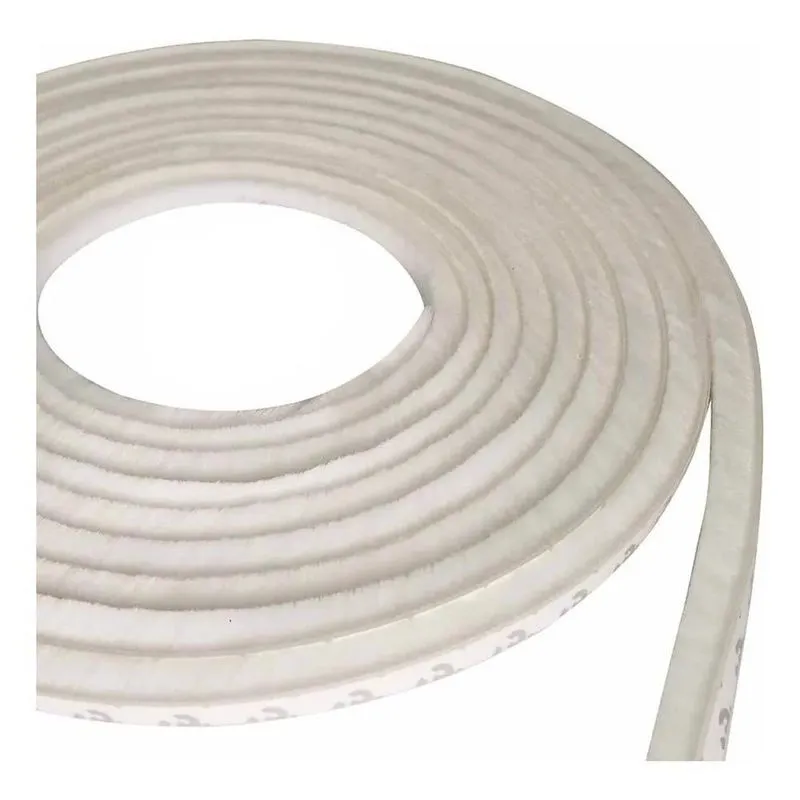 3x Vedação Janelas Portas Contra Vento 5x7mm 5 Metros Cor Br