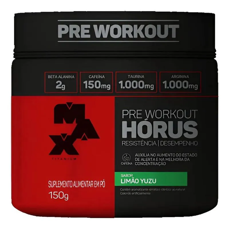 Suplemento Em Pó Max Titanium Max Horus Carboidratos Sabor L