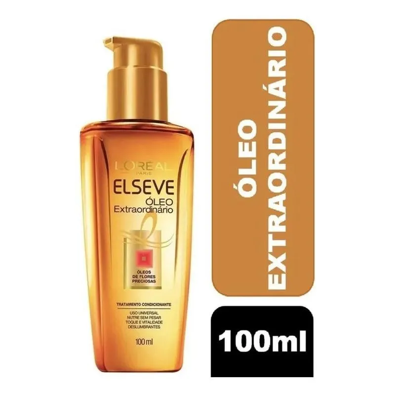 2x Óleo Extraordinário Elséve 100ml L'oréal Paris Elseve