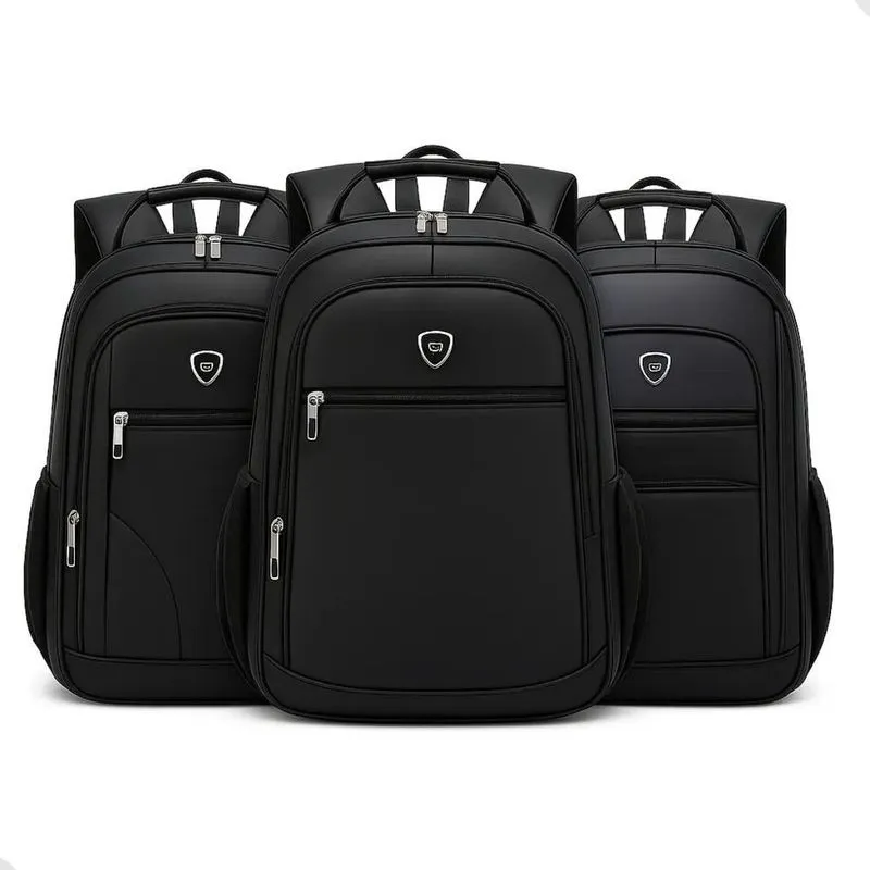 5x Mochila Resistente Impermeável Alça Aço Reforçada Masculi