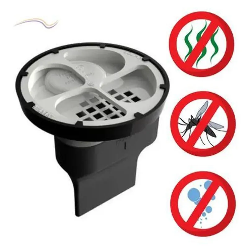 3x Ralo Antiespuma 100mm Tigre Anti Mau Cheiro E Insetos