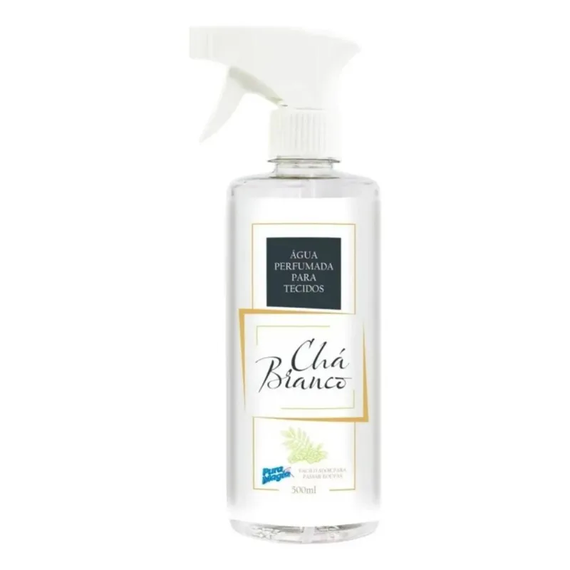 Agua Perfumada Facilitador De Passar Roupas Chá Branco 500ml