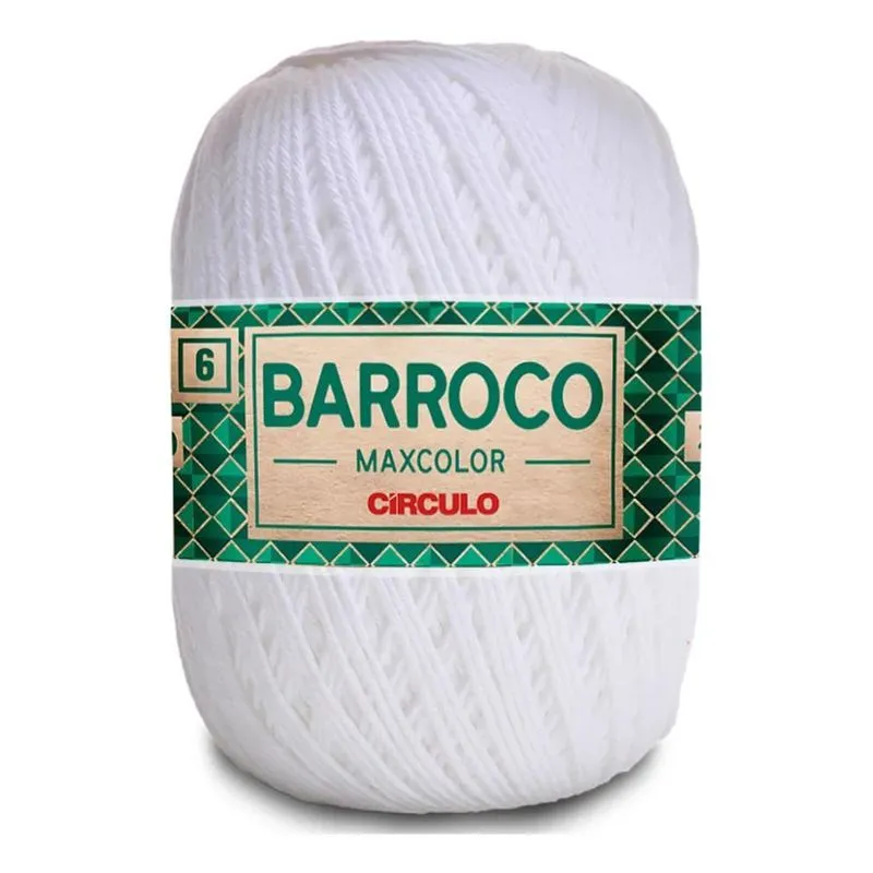 2x 1 Barbante Barroco Fio 6 Maxcolor 200g -escolha Sua Cor