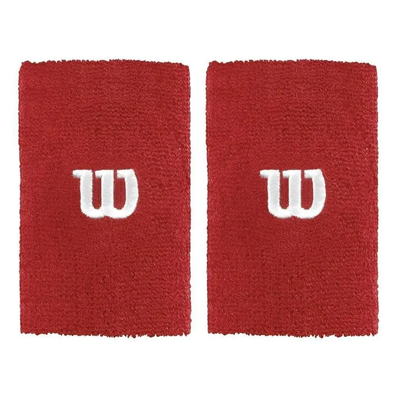 Par Munhequeira Wilson Tênis Squash Basquete Beach Vermelho