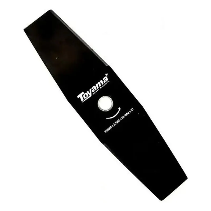 2x Lâmina 2 Pontas Para Roçadeira 33025,41,7mm Toyama