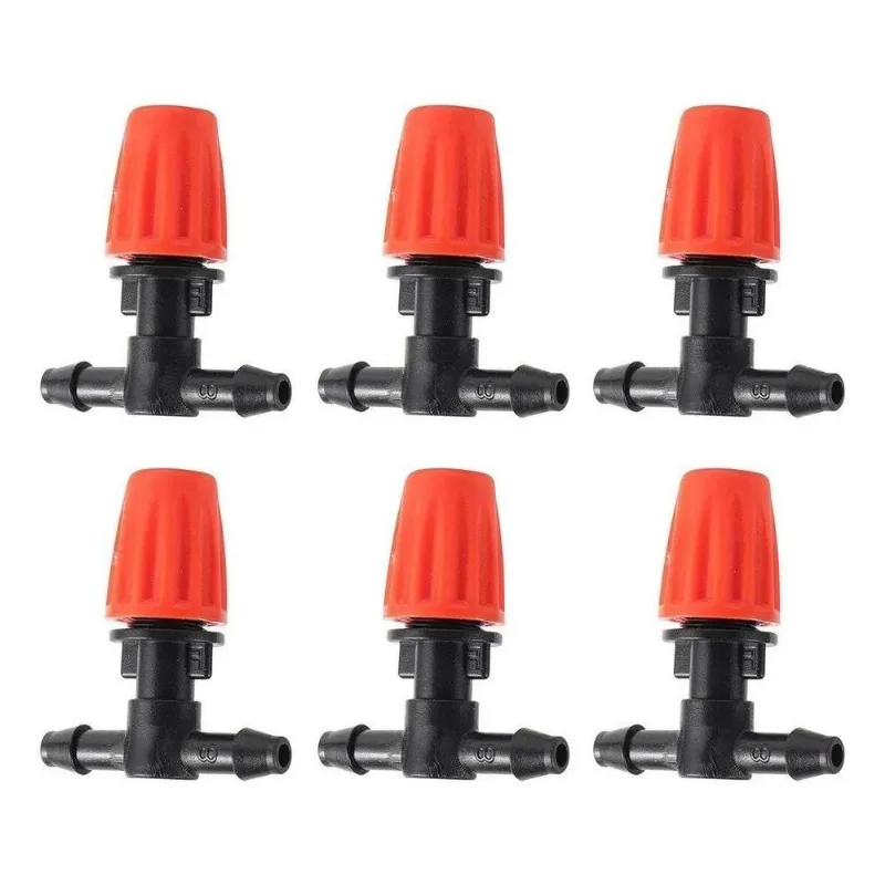10x Kit Bico Nebulizador Ajustável T Irrigação Estufa - 30