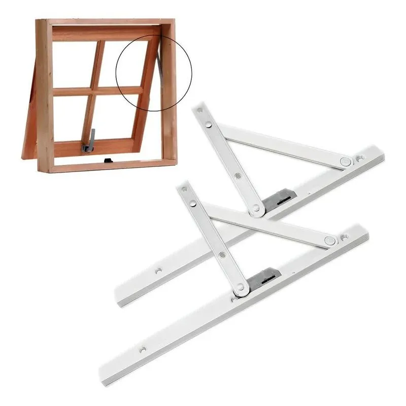 Braço Articulado Para Janela Basculante 30cm (preç Natural